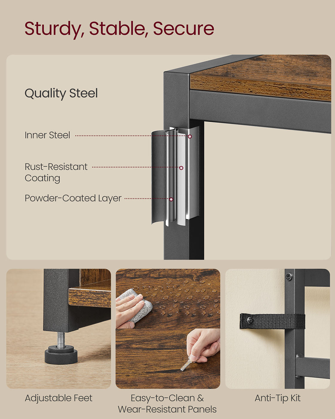 Hall Tree with Bench and Shoe Storage