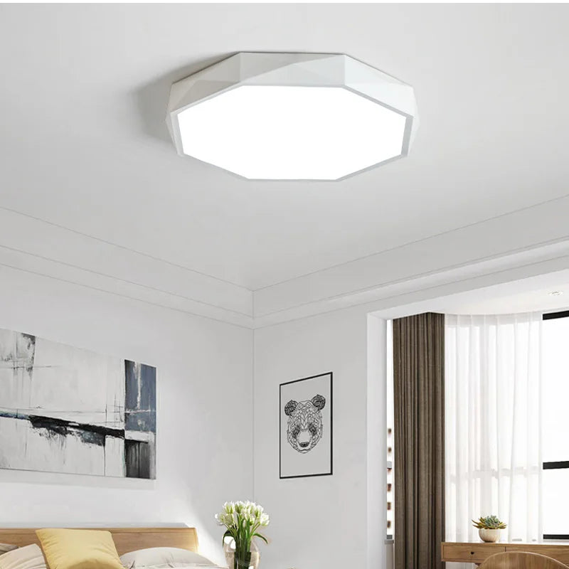 Modern LED Ceiling Light - Remote Control Lighting Fixture