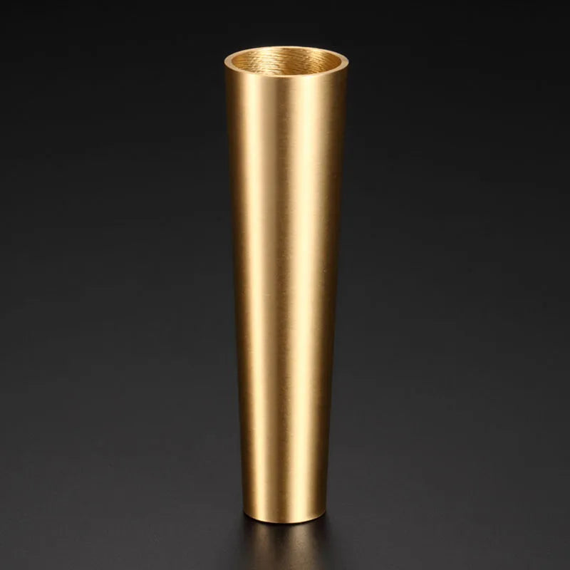 High Brass Cabinet Leg Covers – Gold Chair Cups and Table Feet Protectors for Furniture