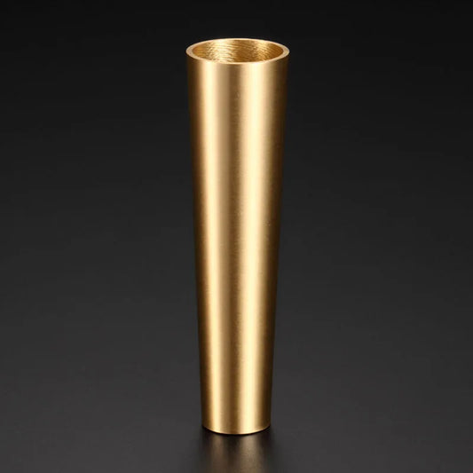 High Brass Cabinet Leg Covers – Gold Chair Cups and Table Feet Protectors for Furniture