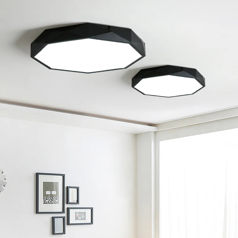 Modern LED Ceiling Light - Remote Control Lighting Fixture