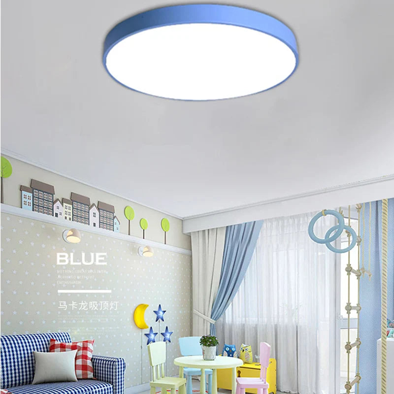 New Modern LED Ultra-Thin Ceiling Light with Remote Control