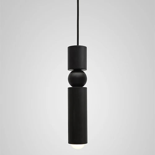 Nordic simple loft restaurant bar window single head pendant lamp GU10 bedroom bedside coffee hotel brass small chandelier