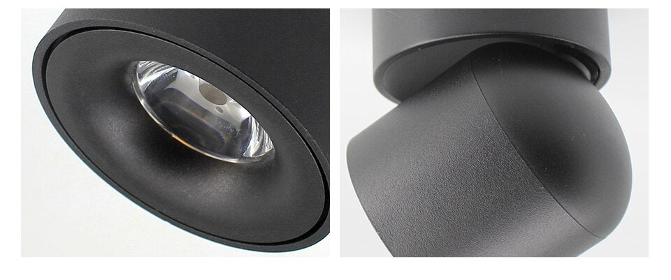 Lily's LED Ceiling Light Surface Mounted with 360° Round Curve Rotation