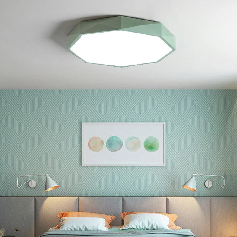 Modern LED Ceiling Light - Remote Control Lighting Fixture