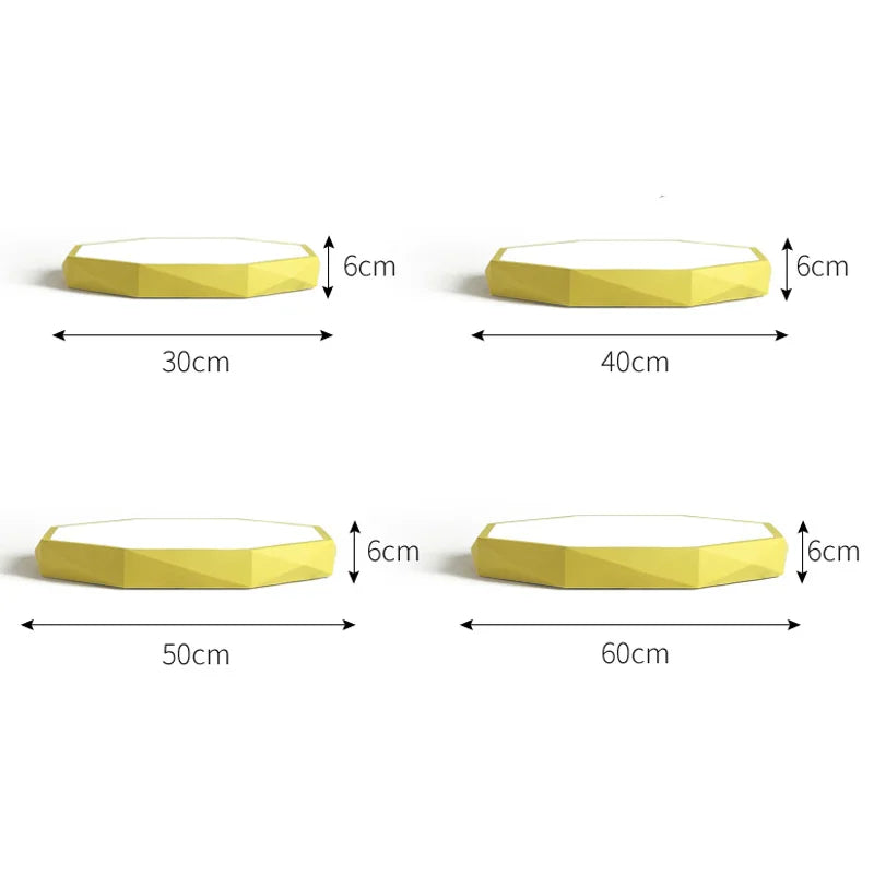 Modern LED Ceiling Light - Remote Control Lighting Fixture