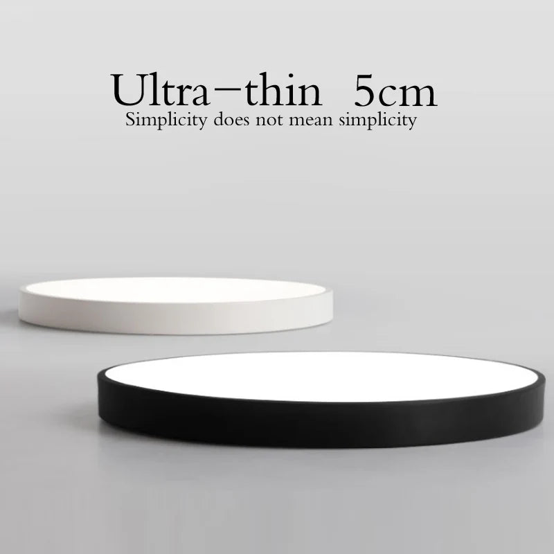 New Modern LED Ultra-Thin Ceiling Light with Remote Control