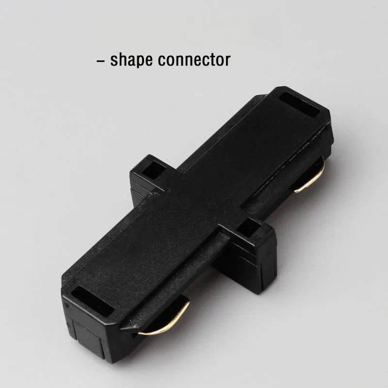 Led Track Light Rails  0.5M 2 Wire 3 Wire Connector Jointer Led Rail For Store Home Spotlight Lighting
