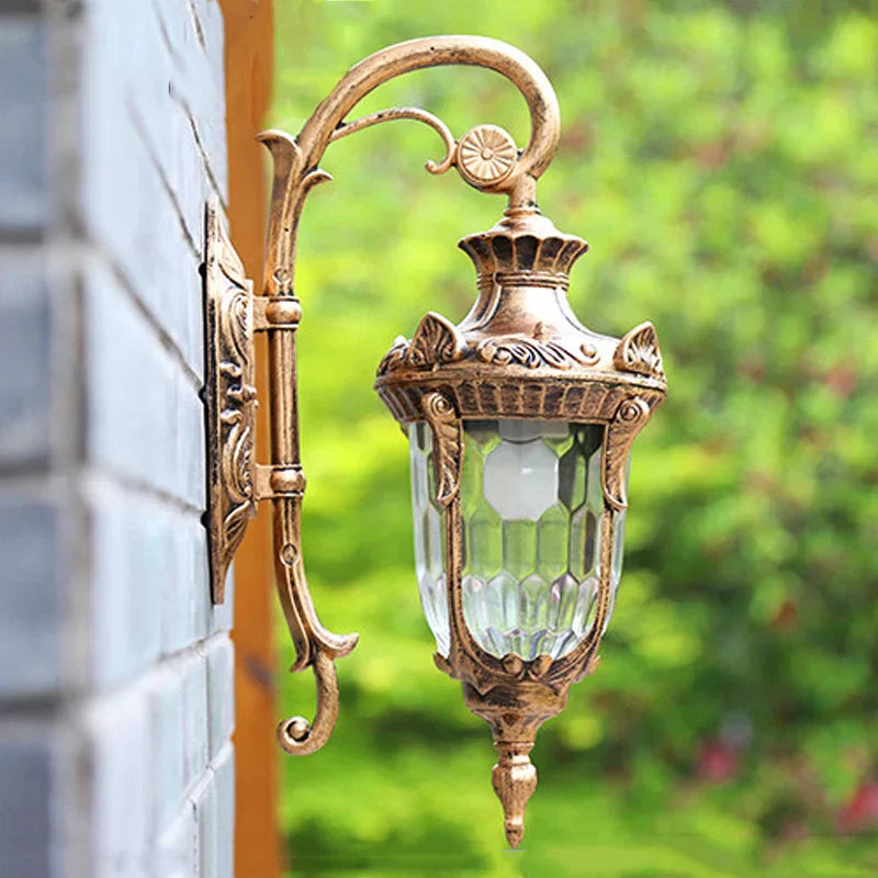 Europe Outdoor Wall Lamp - American Style Retro Exterior Light, Waterproof Garden Lighting