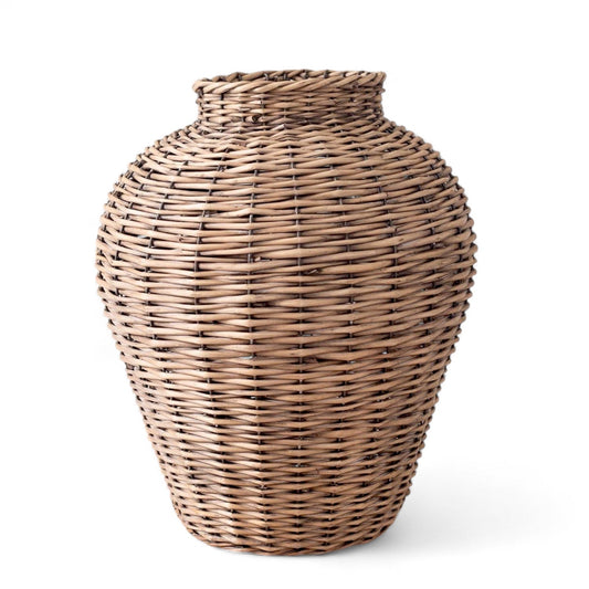 Handwoven Wicker Willow Vase