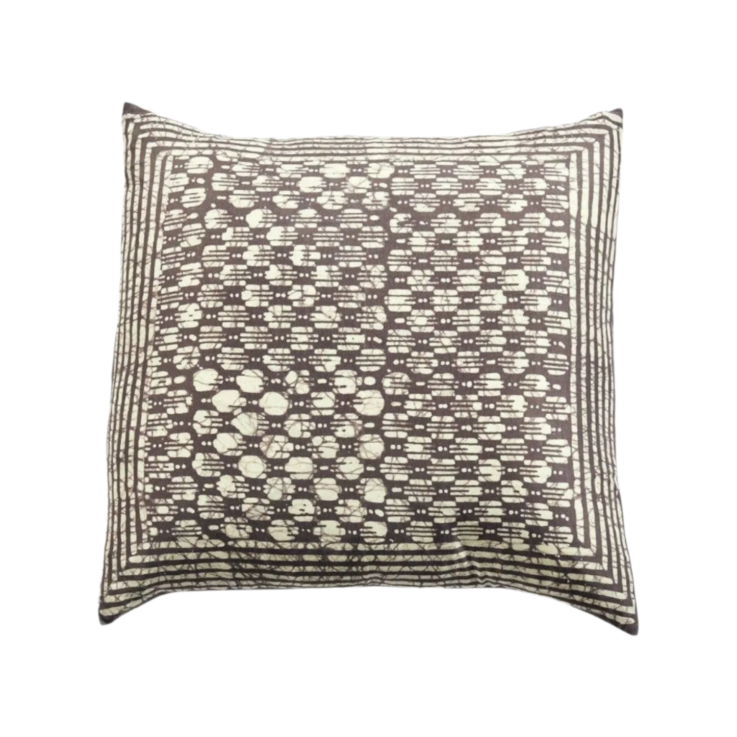 Haven Silk Pillow: Charcoal