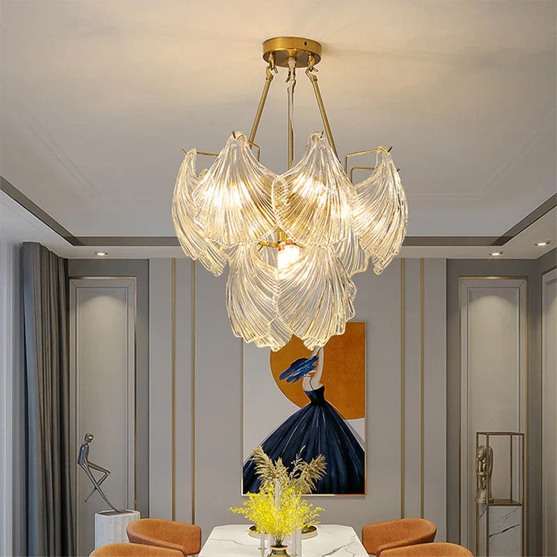 Timeless Postmodern Light Luxury Chandelier - Retro Wrought Iron and Crystal Design - Perfect for Living Rooms, Bedrooms, and Dining Areas