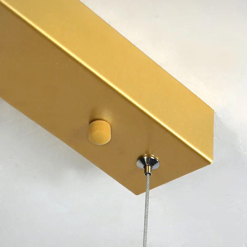 Contemporary RC+Dimmable Chandelier - Perfect for Living Rooms, Dining Rooms, and Kitchens in Black, White, or Gold Finish
