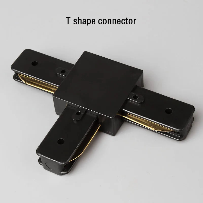 Led Track Light Rails  0.5M 2 Wire 3 Wire Connector Jointer Led Rail For Store Home Spotlight Lighting
