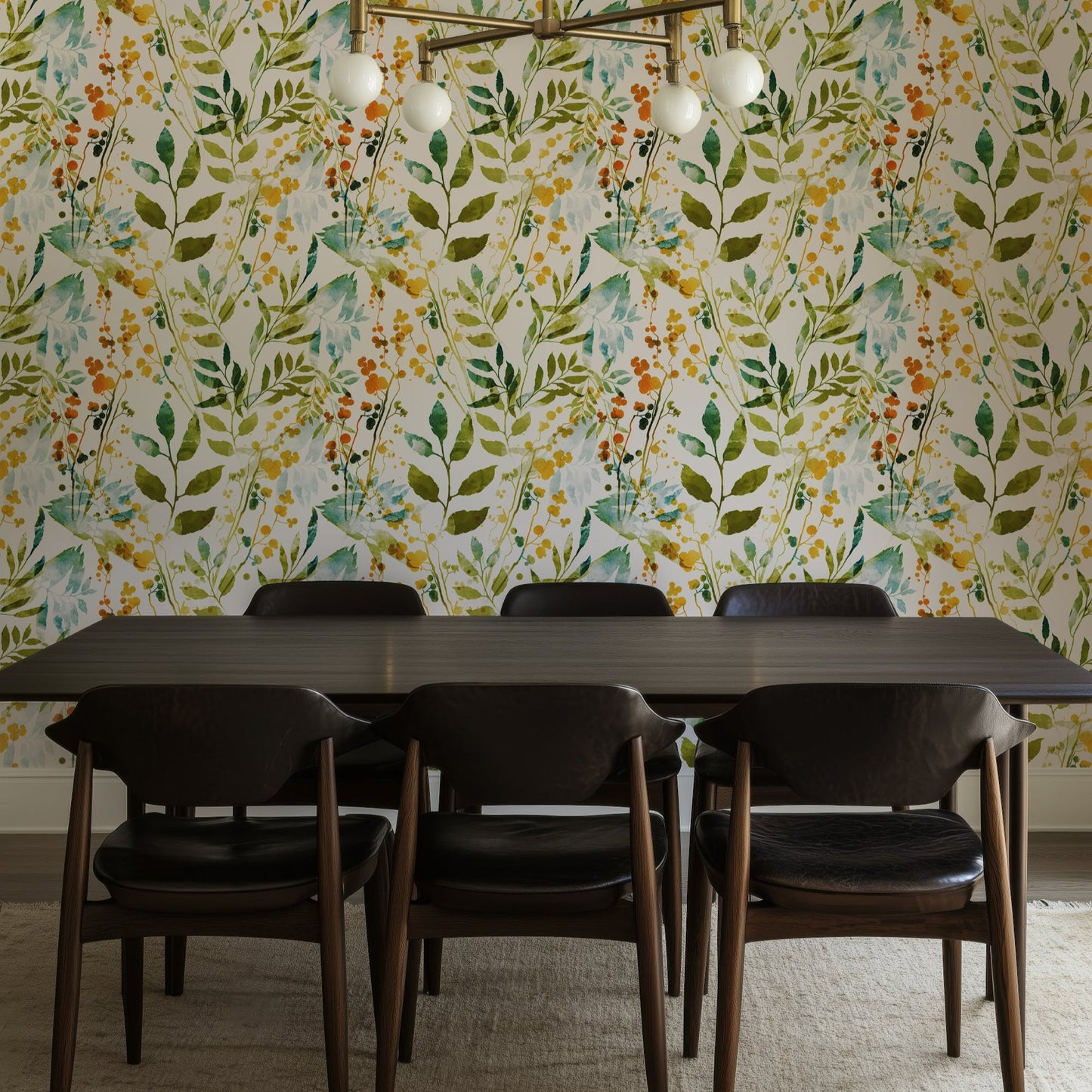 Herbs Wallpaper Peel and Stick
