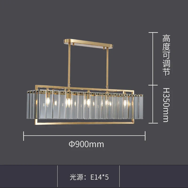 New Modern Glass Chandelier - Luxury Round Design with Creative Gold Accents for Stylish Home Illumination