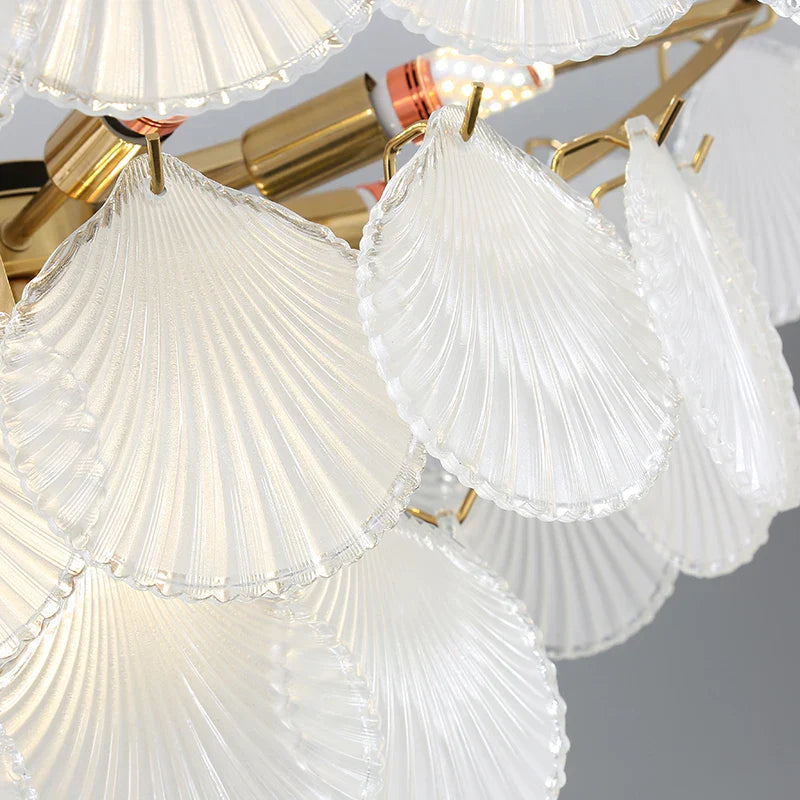 Nordic Postmodern Glass Chandelier - Simple Elegance for Your Living Room, Dining Room, Bedroom, and Study