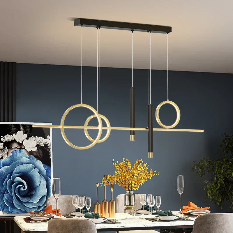 Contemporary LED Pendant Lights - Ideal for Dining Tables, Kitchens, Bedrooms, Living Rooms, and More
