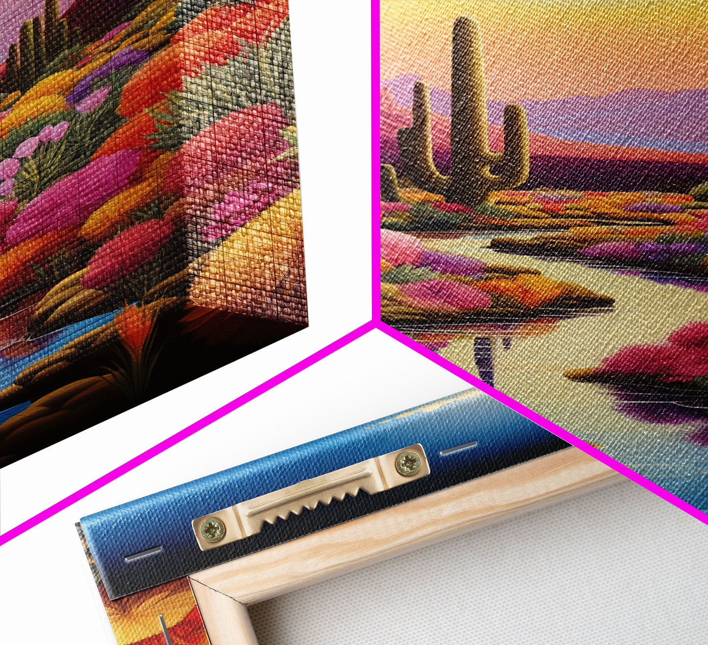 Desert Wall Art, Cactus Art, Nature Print, Canvas Print, Wall Art, Vertical Art, First Home Gift, Wall Art Prints, Living Room Prints