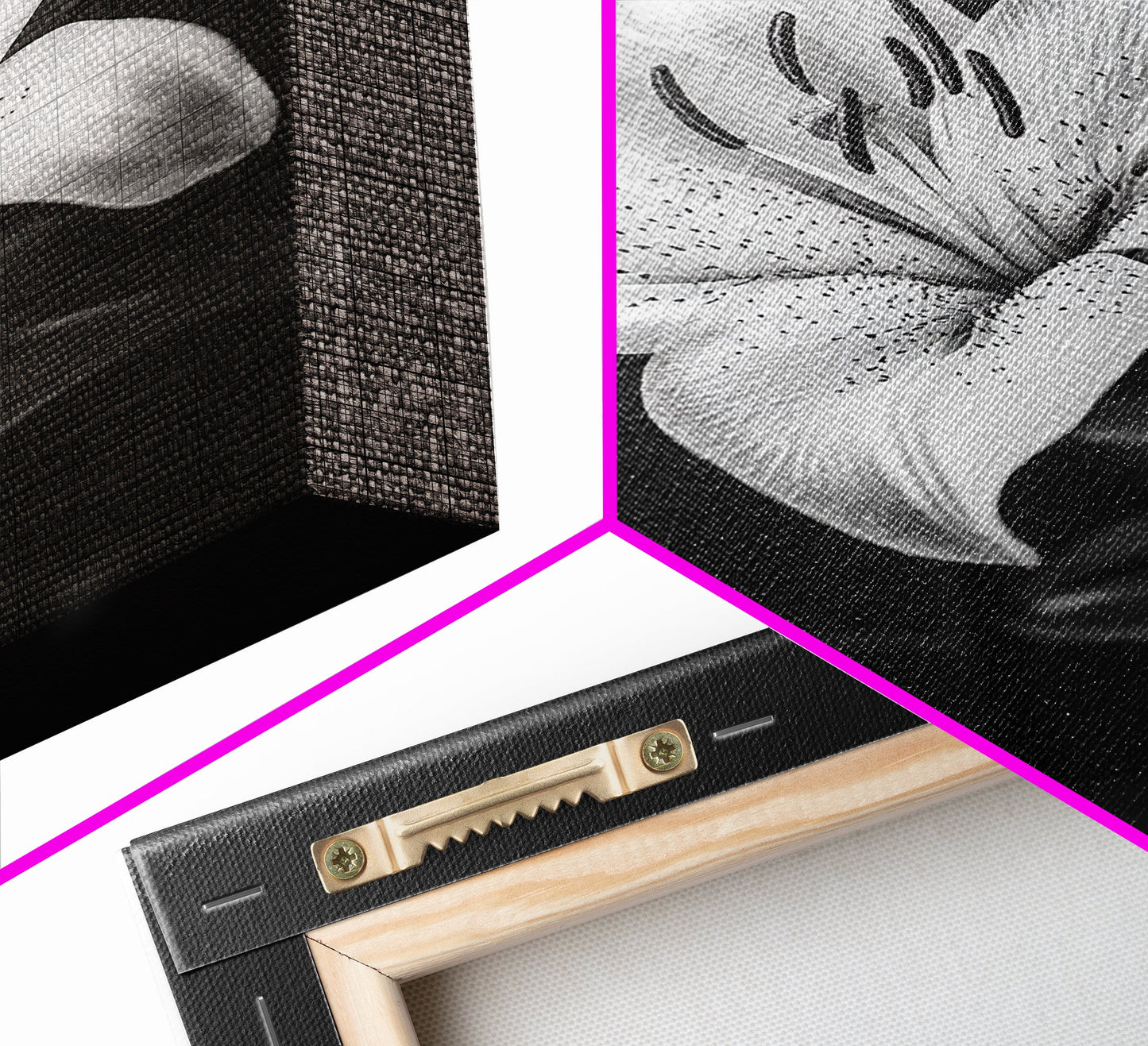 Elegant Lily, Black and White, Floral Beauty, Canvas Print, Botanical Wall Art, Minimalist Art, Bedroom Wall Decor, Nature Photography