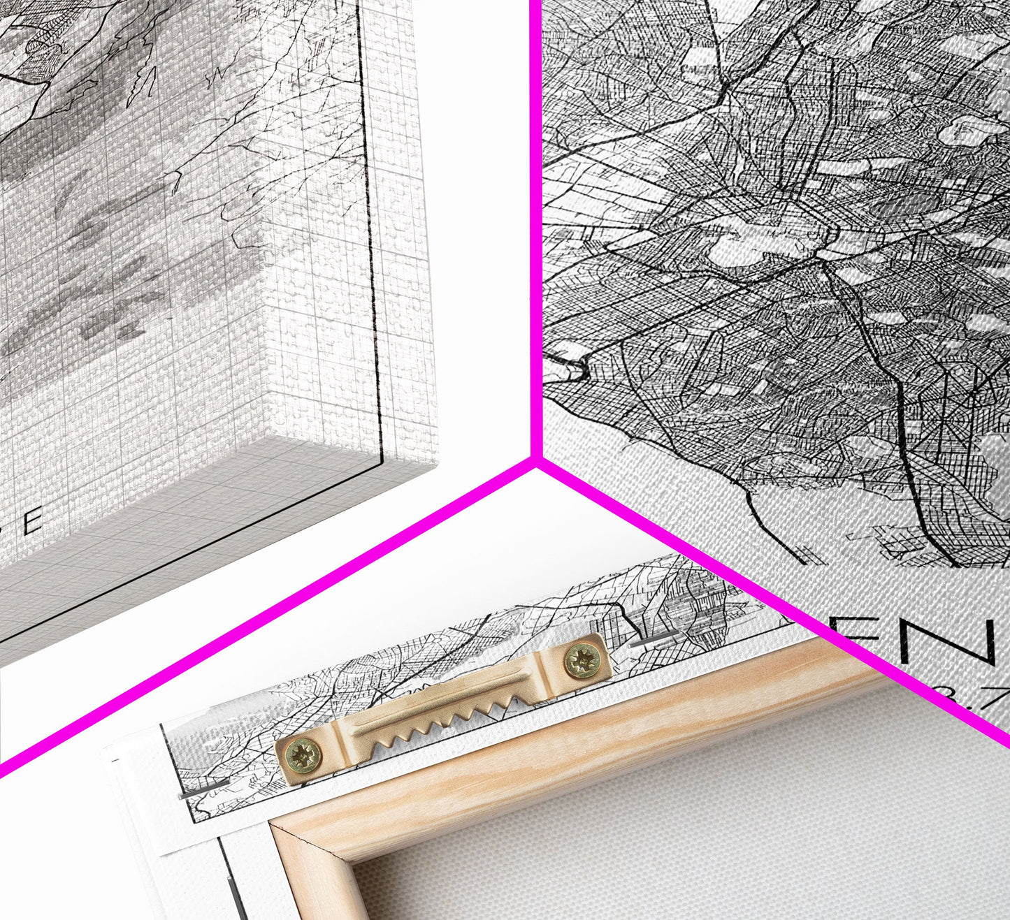 Athens Street Map, Greece Map, Travel Wall Art, Friendship Gift, Bedroom Art, Minimalist Art, Wall Art, Canvas Print, Canvas Wall Art