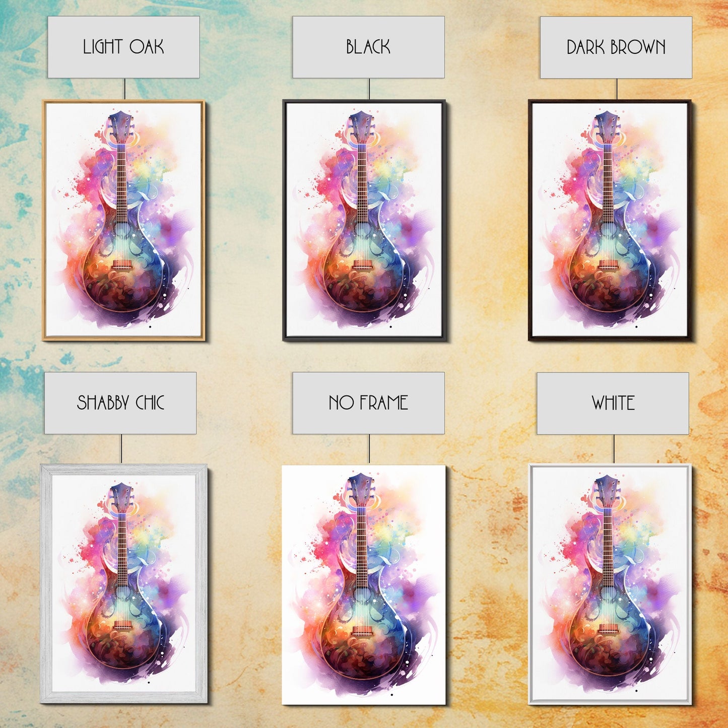 Lute Art, Stringed Instrument Print, Framed Canvas Art, Fantasy Decor, Art / Gift For The Bard Player
