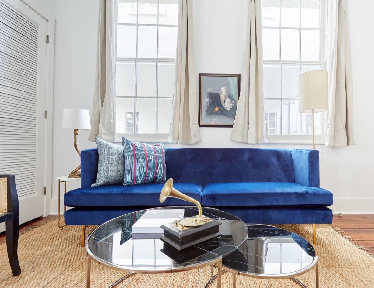 Addis Pillow Cover in Mist Blue, Peter Dunham Textiles