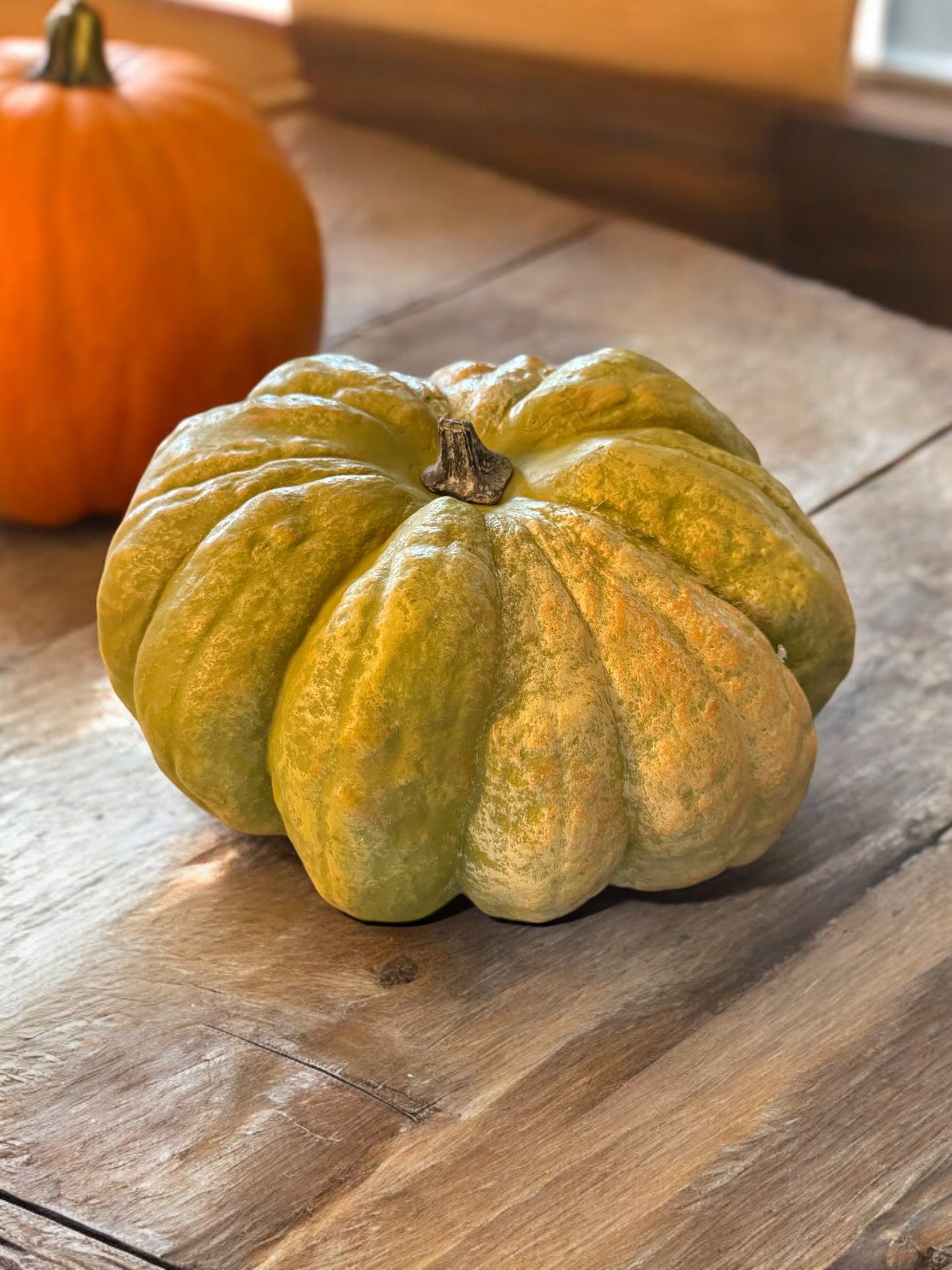 Bumpy Textured Resin Pumpkins