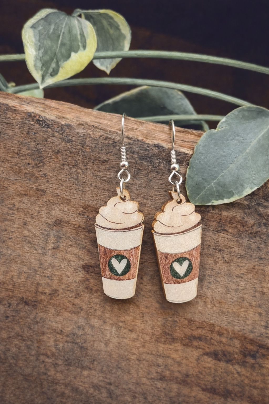 Adorable Coffee Drink Earrings