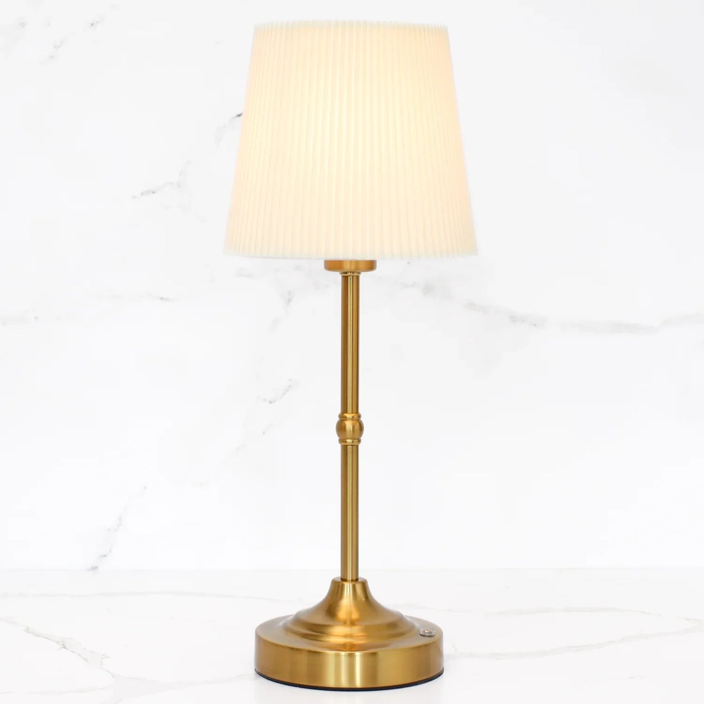 Rechargeable Touch-Control Gold LED Lamp