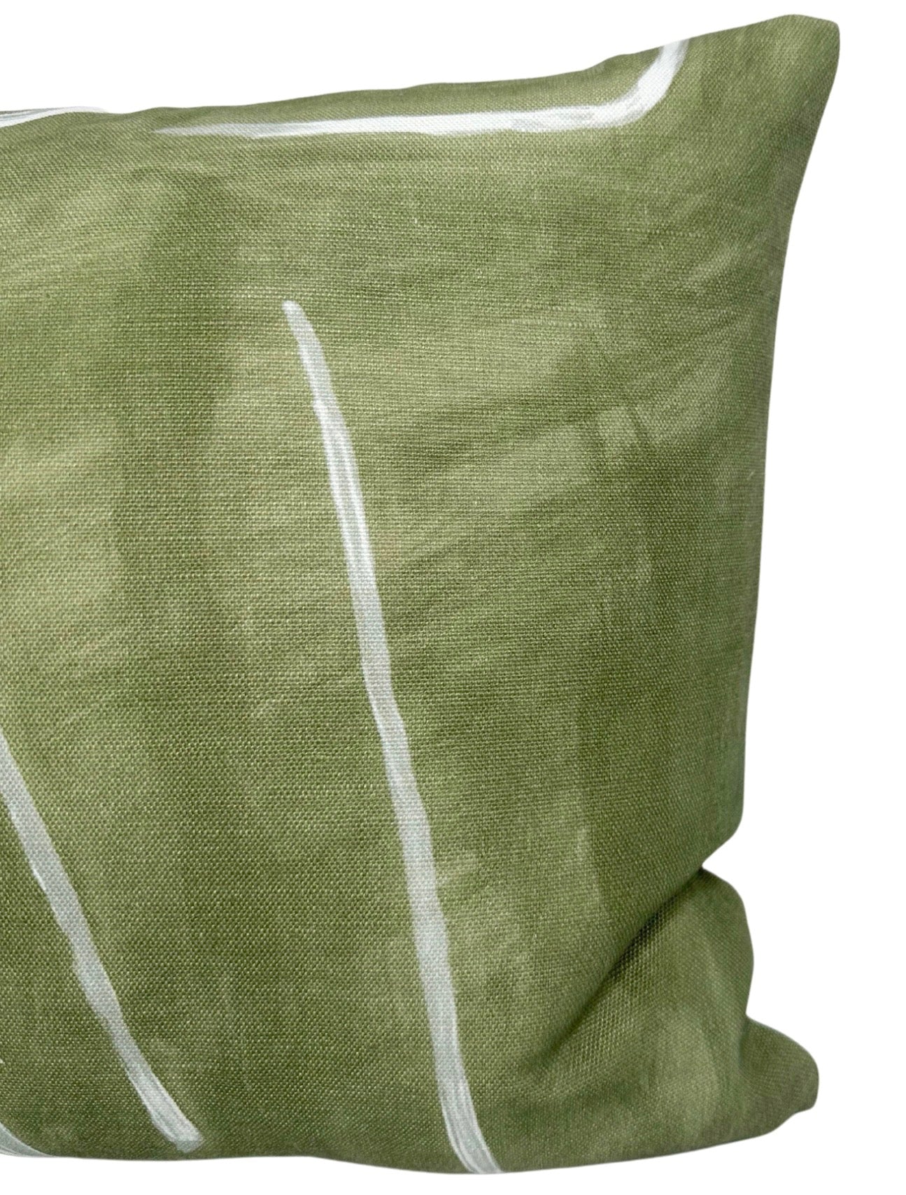 Graffito Pillow Cover in Fern Green, Kelly Wearstler Textiles