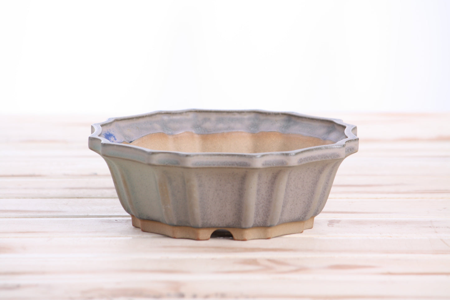Willow Bonsai Ceramics Flower Design Bonsai Pot 6.5 Inch – Elegant Ceramic Bonsai & Succulent Planter, High‑Fired Frost‑Proof Stoneware with Drainage & Wiring Holes, Handmade in USA (Dark Turquoise)