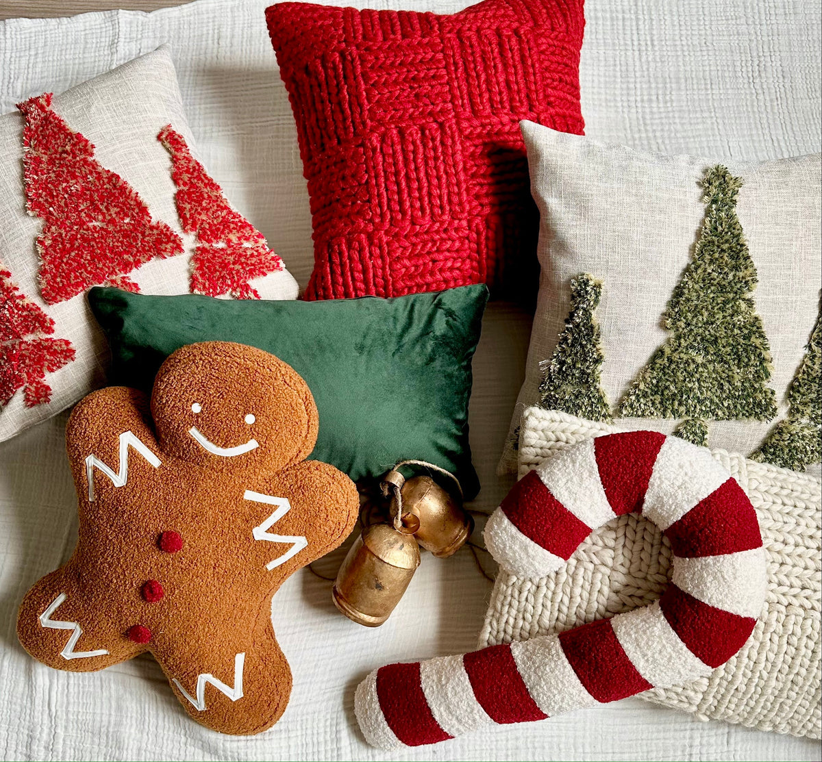 Mr. Gingerbread Pillow