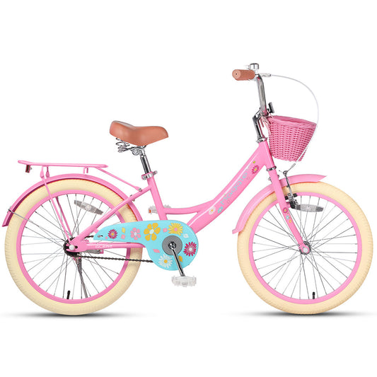 Glerc 20" Kids Bike For 7 - 13 Years Old No Training Wheels - Maggie