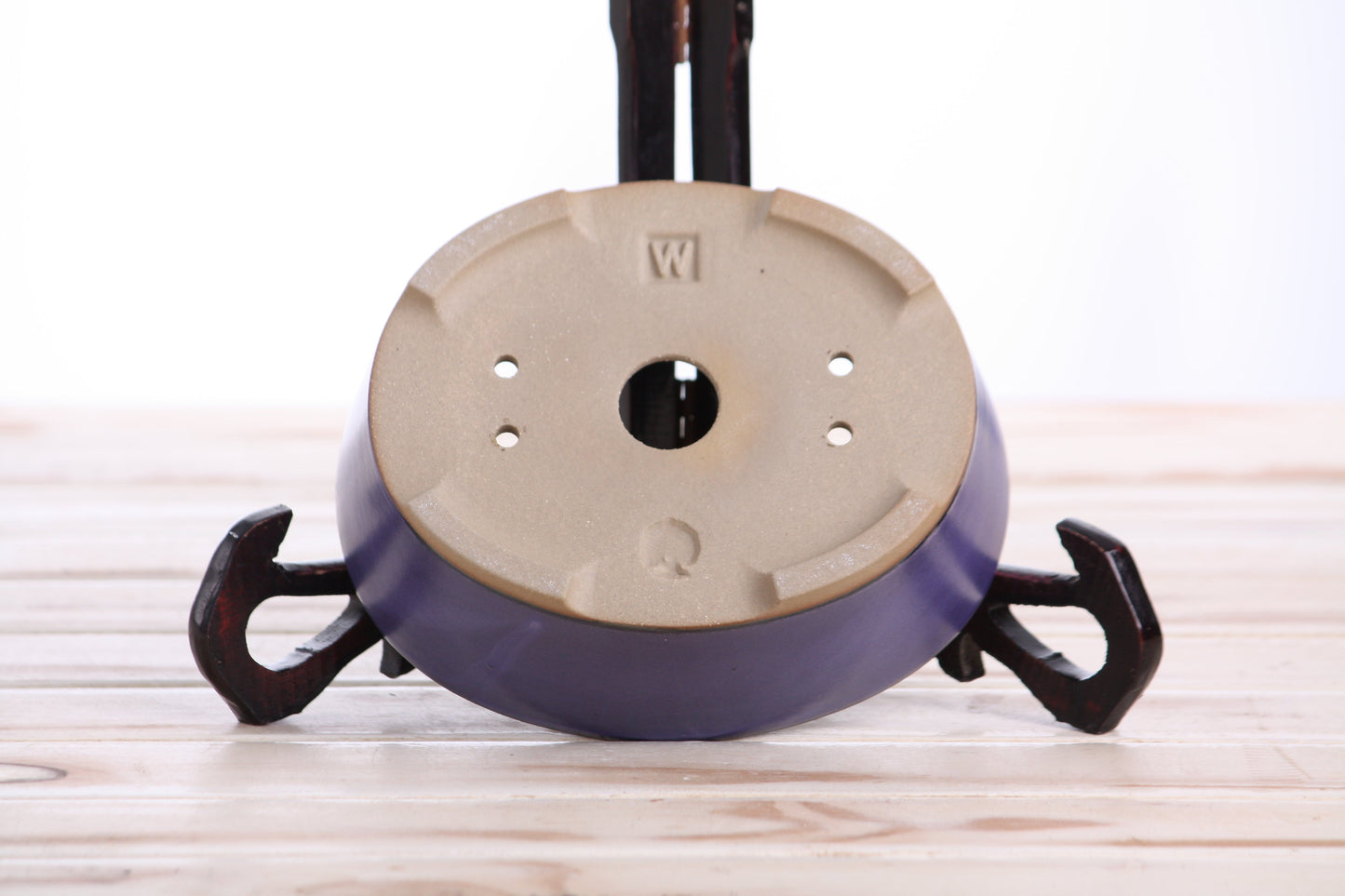 Willow Bonsai Ceramics Oval A Bonsai Pot 6 Inch – Straight‑Sided Oval Ceramic Bonsai & Succulent Planter, High‑Fired Frost‑Proof Stoneware with Drainage & Wiring Holes, Handmade in USA (Purple)