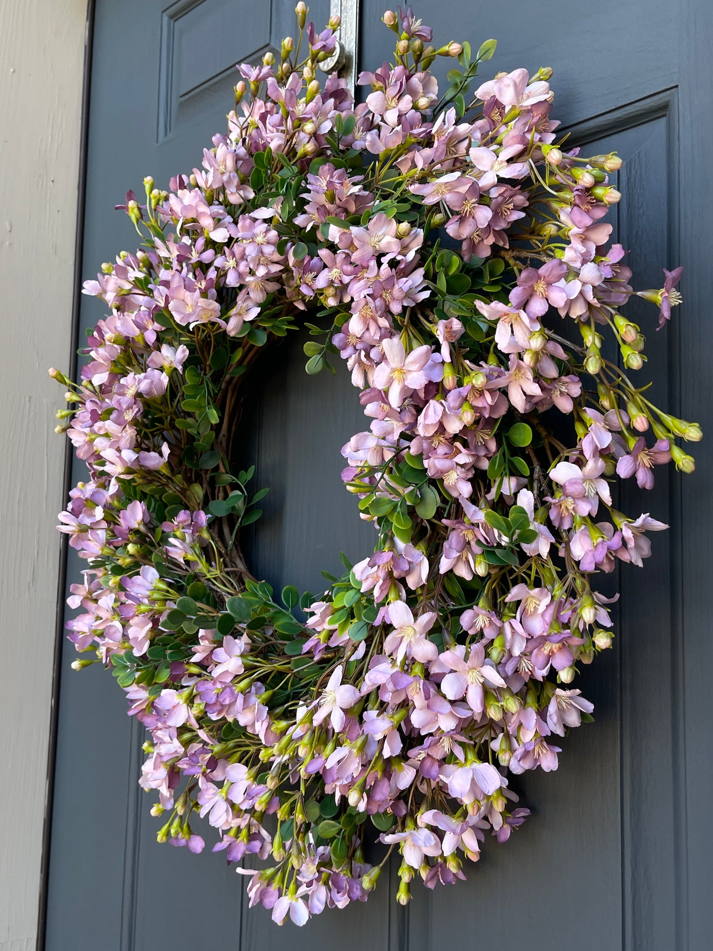 Lavender Blossom Wreath