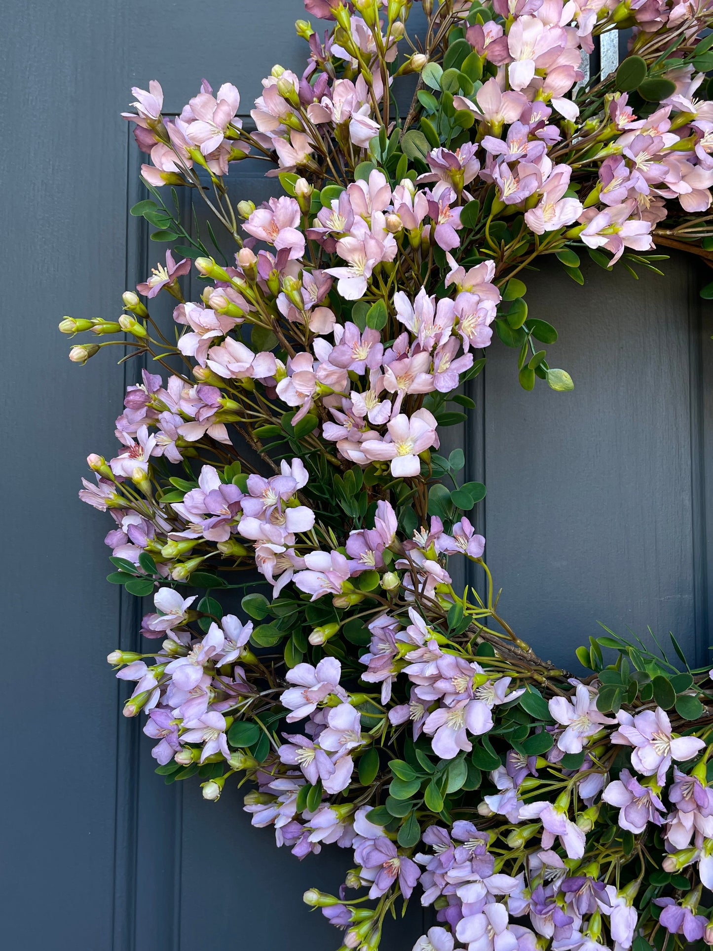 Lavender Blossom Wreath