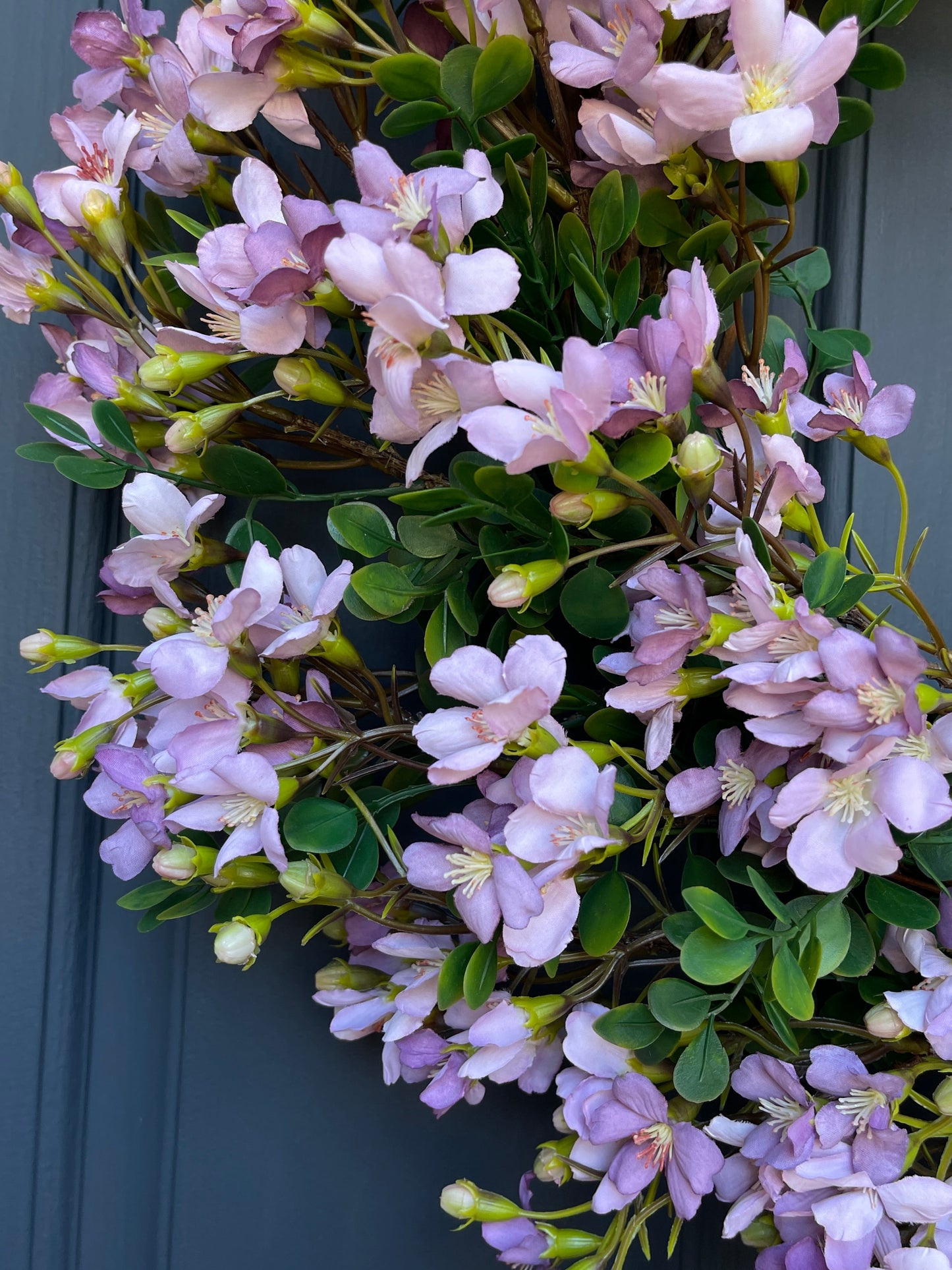 Lavender Blossom Wreath