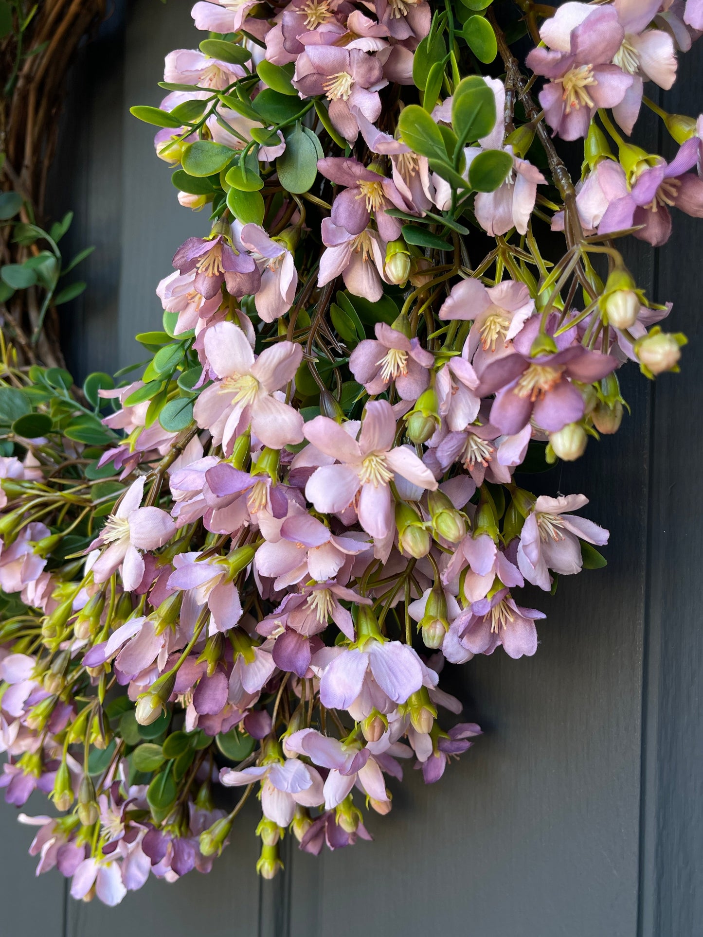 Lavender Blossom Wreath