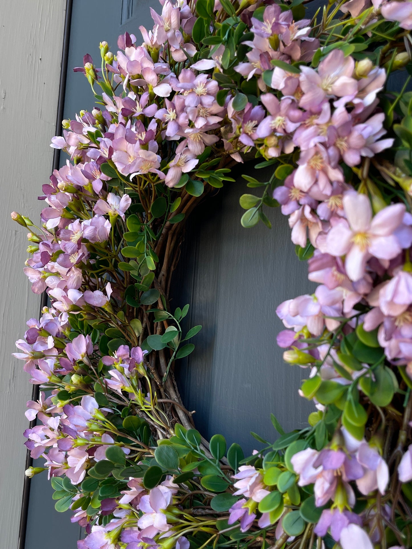 Lavender Blossom Wreath
