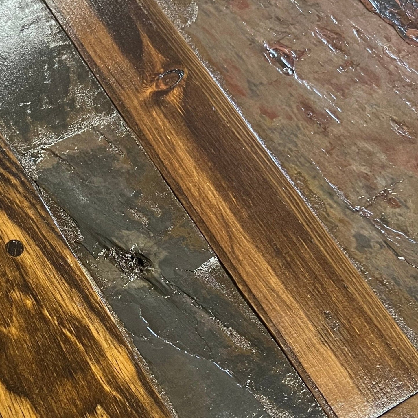 Yugo 6' Dining Table and 6 Yugo Chairs