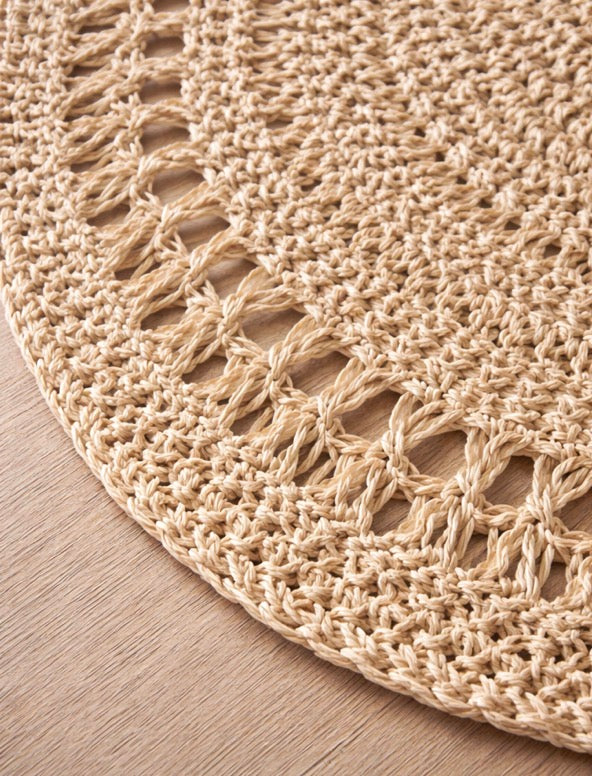 Malibu Natural Jute Placemats - 15"