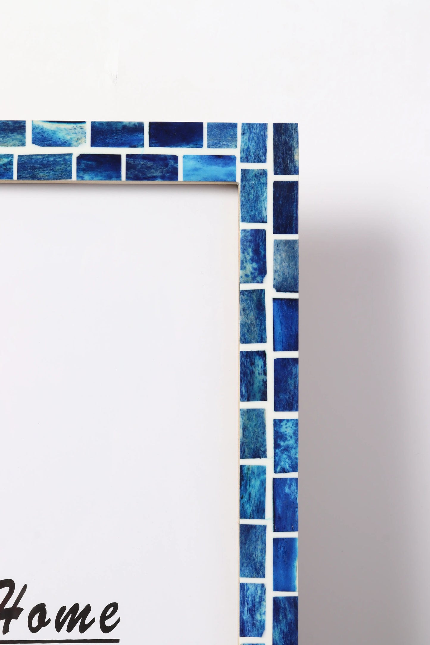 Picture Frames Indigo Pattern Bone Inlay Collection in 26 Sizes