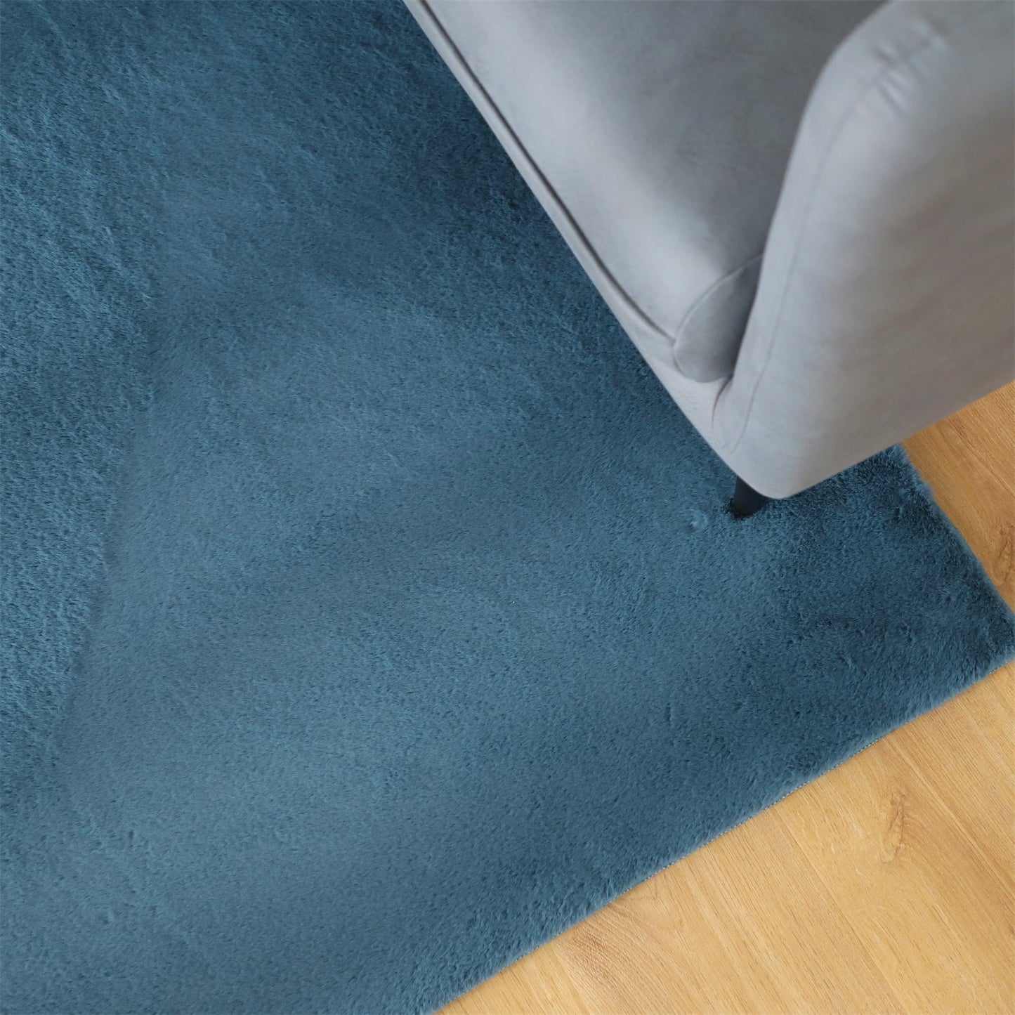 Kasentex Fluffy Elegant Faux Fur Area Rugs, Ultra Soft, Room Decor, Graduation Gifts, Fathers Day Gift, Mom Gift