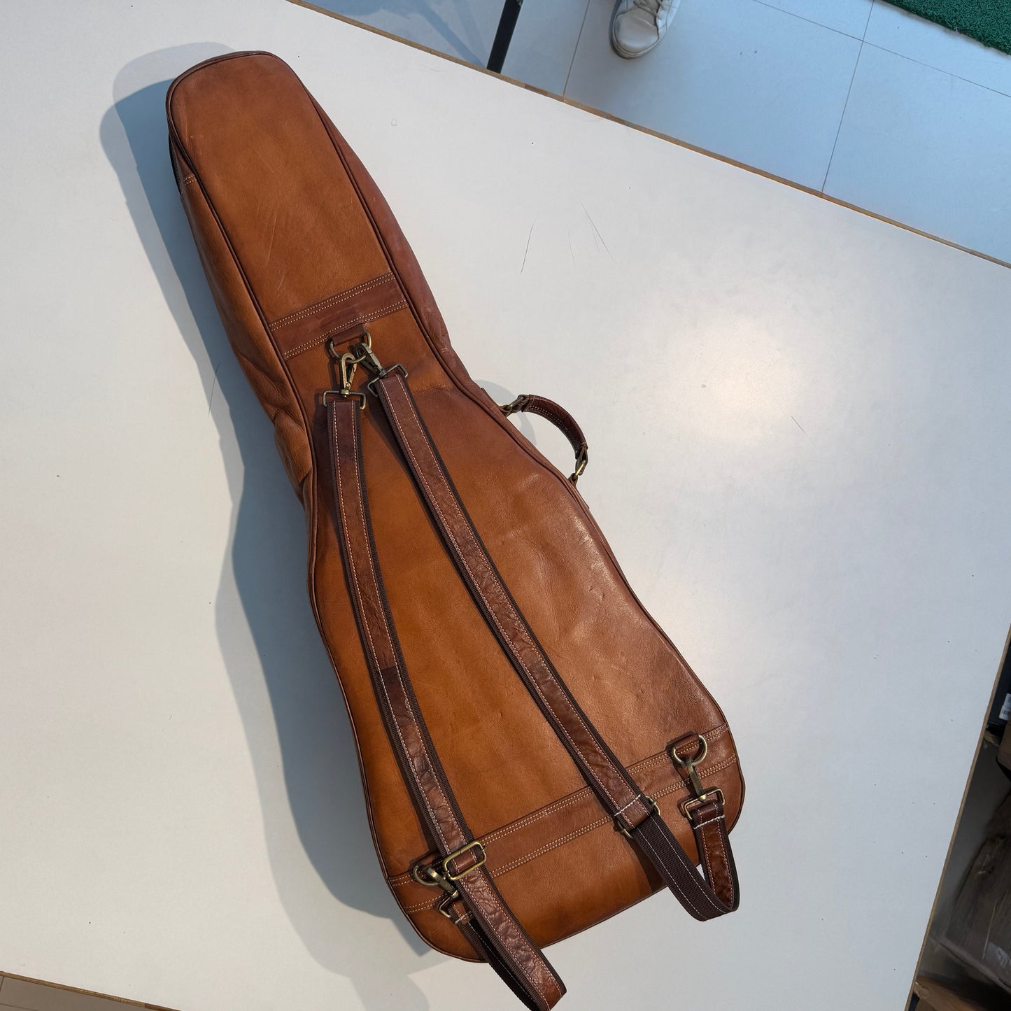 Genuine Leather Guitar Case