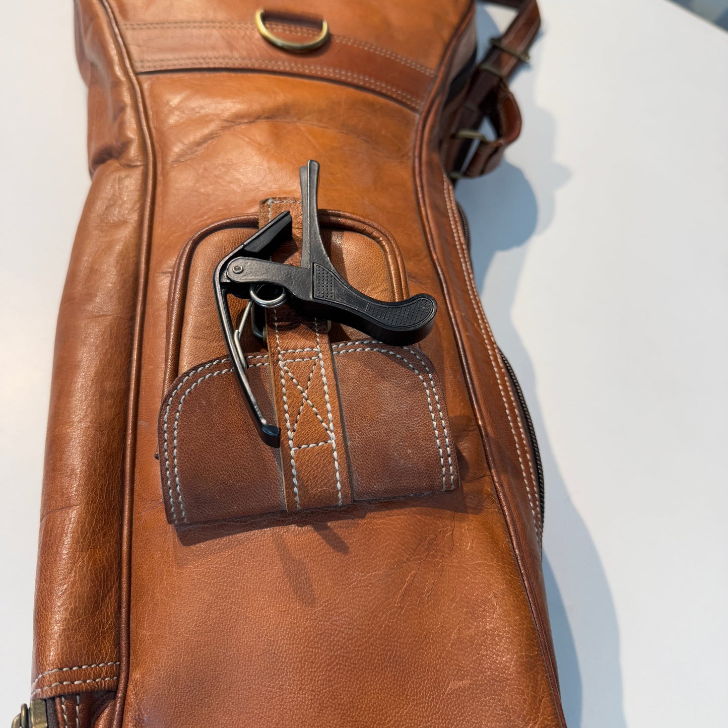 Genuine Leather Guitar Case