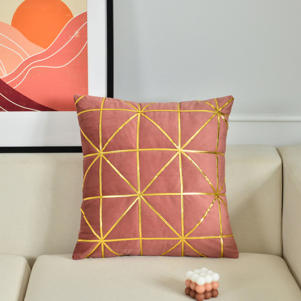 Square Fabric Decorative Throw  Pillow cover and insert size 18"x18"