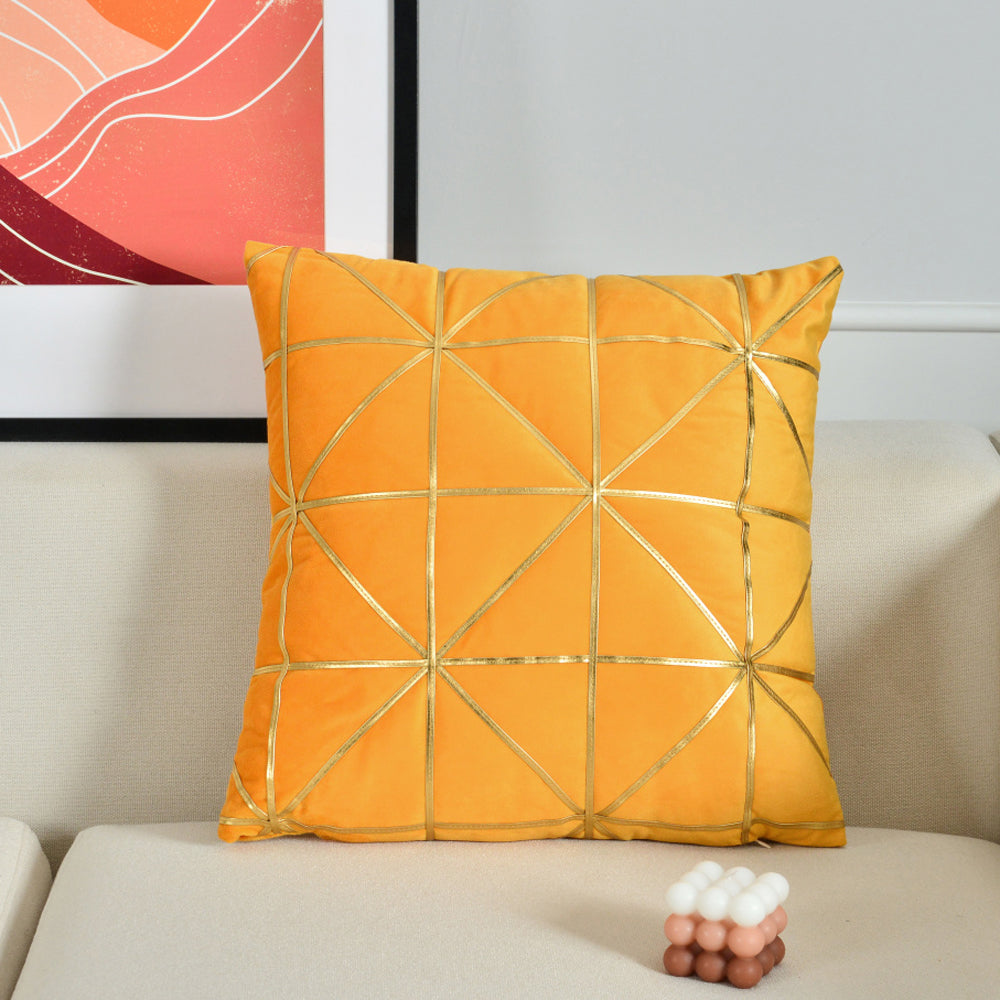 Square Fabric Decorative Throw  Pillow cover and insert size 18"x18"