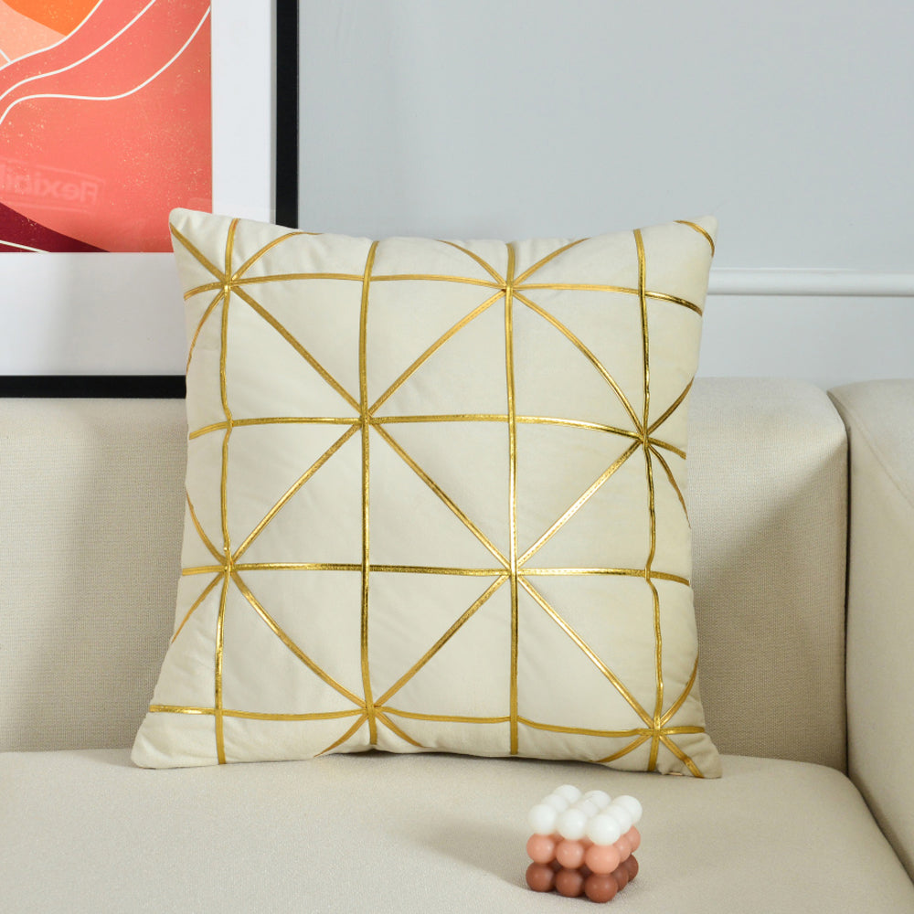 Square Fabric Decorative Throw  Pillow cover and insert size 18"x18"