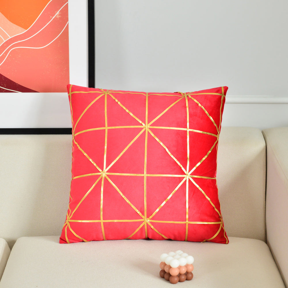 Square Fabric Decorative Throw  Pillow cover and insert size 18"x18"